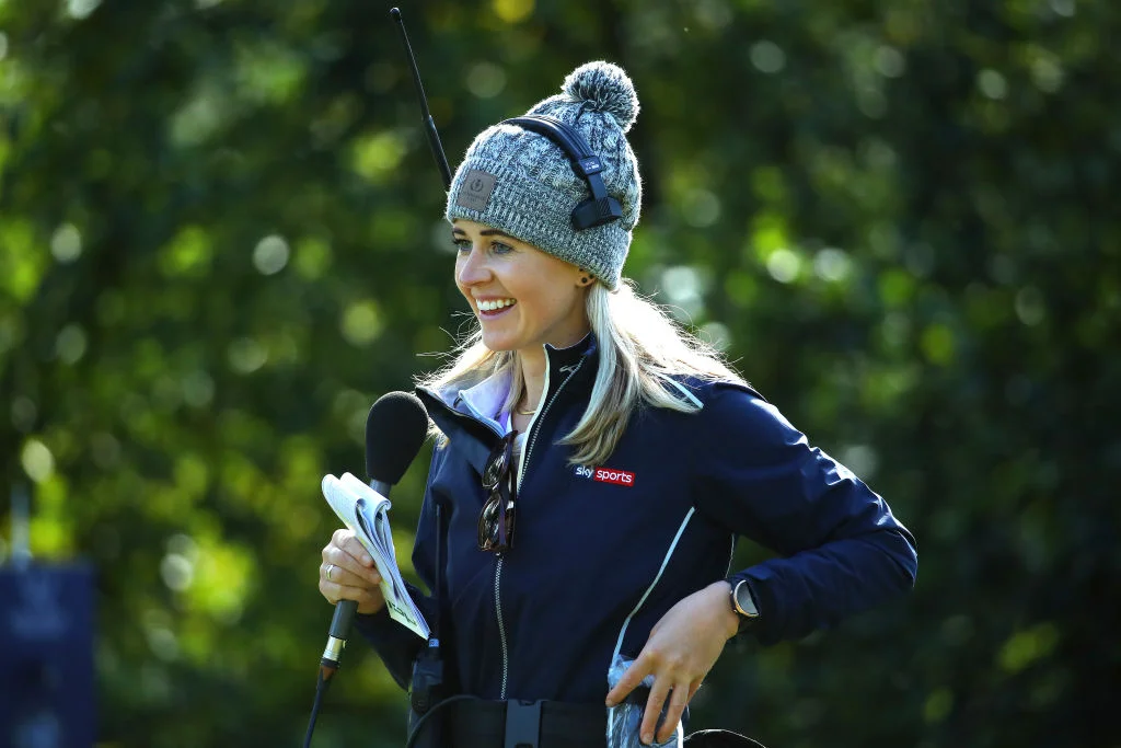 Iona Stephen on a golf course